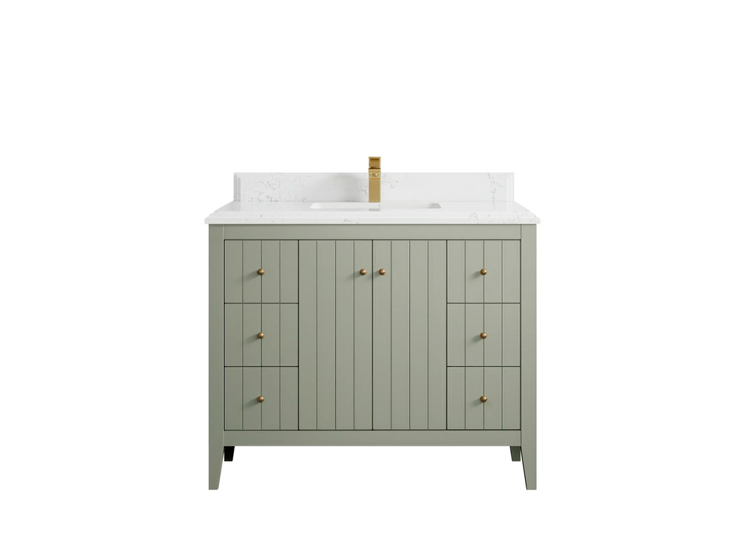 Atlanta 42 in. W x 22 in. D Single Sink Bathroom Vanity - Willow Bath and Vanity