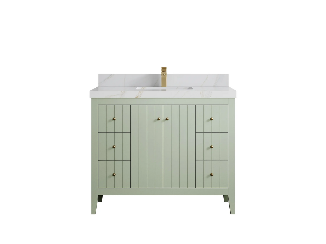 Atlanta 42 in. W x 22 in. D Single Sink Bathroom Vanity - Willow Bath and Vanity