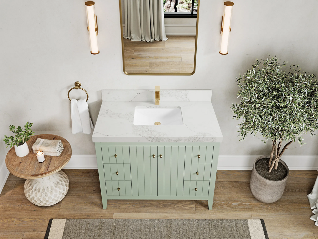 Atlanta 42 in. W x 22 in. D Single Sink Bathroom Vanity - Willow Bath and Vanity