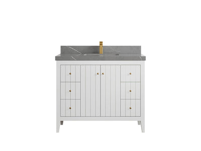 Atlanta 42 in. W x 22 in. D Single Sink Bathroom Vanity - Willow Bath and Vanity
