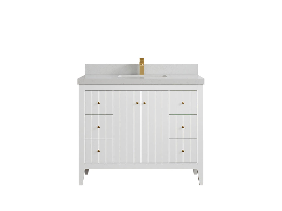 Atlanta 42 in. W x 22 in. D Single Sink Bathroom Vanity - Willow Bath and Vanity
