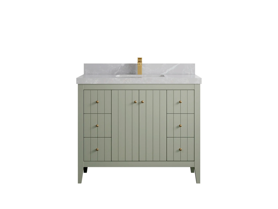 Atlanta 42 in. W x 22 in. D Single Sink Bathroom Vanity - Willow Bath and Vanity