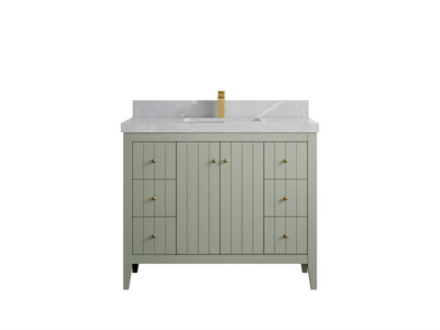 Atlanta 42 in. W x 22 in. D Single Sink Bathroom Vanity - Willow Bath and Vanity