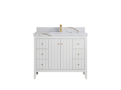 Atlanta 42 in. W x 22 in. D Single Sink Bathroom Vanity - Willow Bath and Vanity