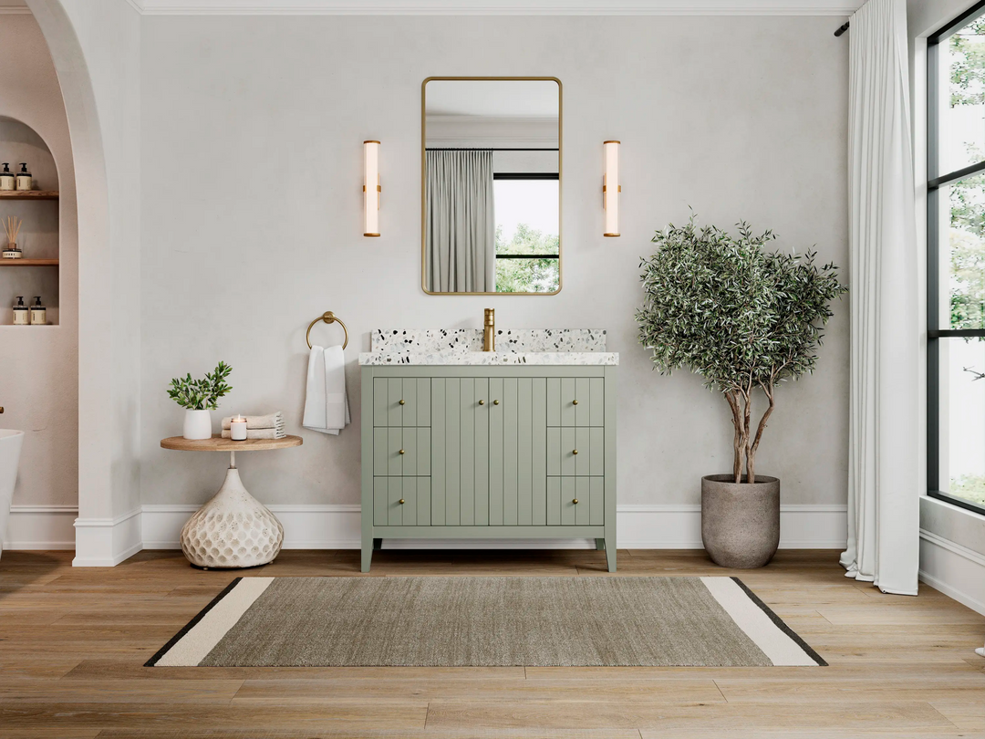 Atlanta 42 in. W x 22 in. D Single Sink Bathroom Vanity - Willow Bath and Vanity
