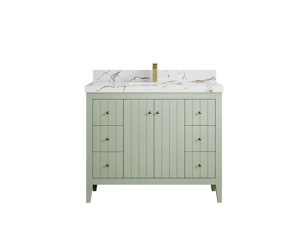 Atlanta 42 in. W x 22 in. D Single Sink Bathroom Vanity - Willow Bath and Vanity