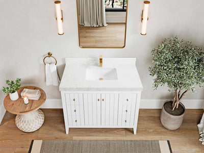 Atlanta 42 in. W x 22 in. D Single Sink Bathroom Vanity - Willow Bath and Vanity