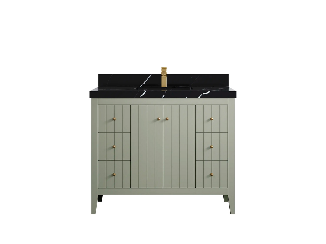 Atlanta 42 in. W x 22 in. D Single Sink Bathroom Vanity - Willow Bath and Vanity