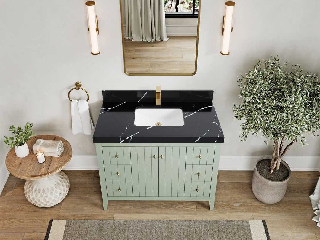 Atlanta 42 in. W x 22 in. D Single Sink Bathroom Vanity - Willow Bath and Vanity