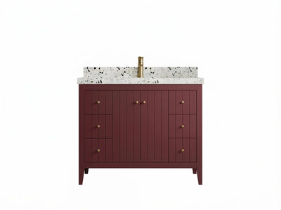 Atlanta 42 in. W x 22 in. D Single Sink Bathroom Vanity - Willow Bath and Vanity