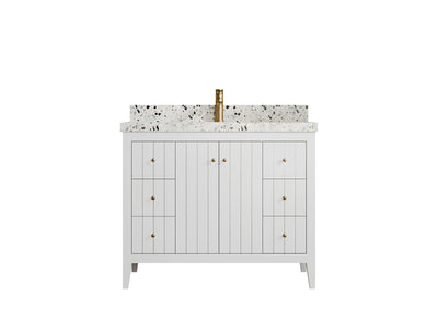 Atlanta 42 in. W x 22 in. D Single Sink Bathroom Vanity - Willow Bath and Vanity