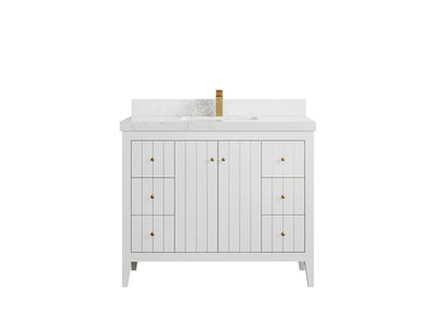 Atlanta 42 in. W x 22 in. D Single Sink Bathroom Vanity - Willow Bath and Vanity