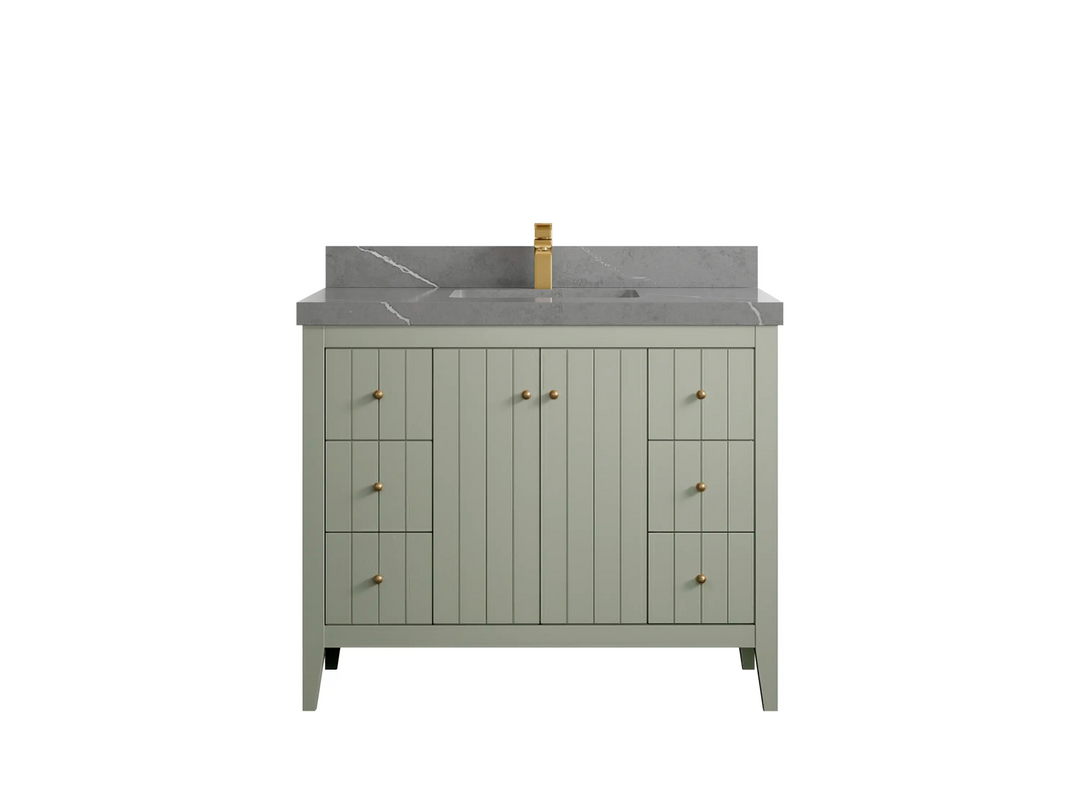 Atlanta 42 in. W x 22 in. D Single Sink Bathroom Vanity - Willow Bath and Vanity