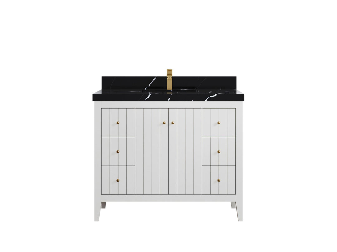 Atlanta 42 in. W x 22 in. D Single Sink Bathroom Vanity - Willow Bath and Vanity