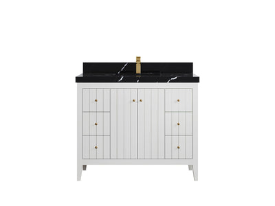 Atlanta 42 in. W x 22 in. D Single Sink Bathroom Vanity - Willow Bath and Vanity