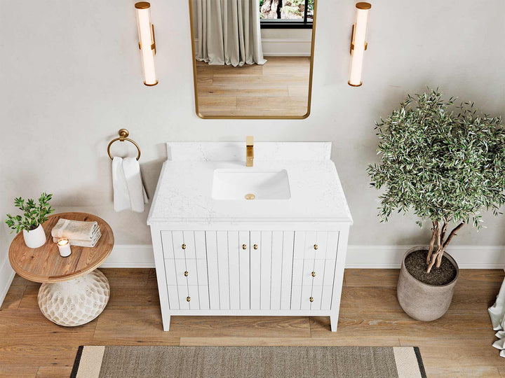 Atlanta 42 in. W x 22 in. D Single Sink Bathroom Vanity - photo 32