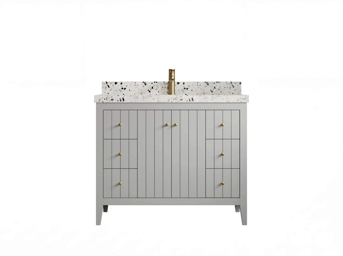 Atlanta 42 in. W x 22 in. D Single Sink Bathroom Vanity - Willow Bath and Vanity