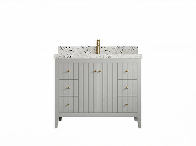 Atlanta 42 in. W x 22 in. D Single Sink Bathroom Vanity - Willow Bath and Vanity