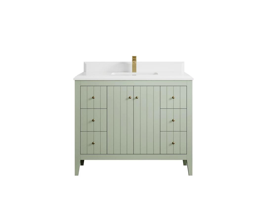 Atlanta 42 in. W x 22 in. D Single Sink Bathroom Vanity - Willow Bath and Vanity