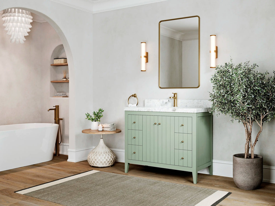 Atlanta 42 in. W x 22 in. D Single Sink Bathroom Vanity - Willow Bath and Vanity