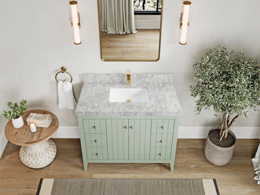 Atlanta 42 in. W x 22 in. D Single Sink Bathroom Vanity - Willow Bath and Vanity