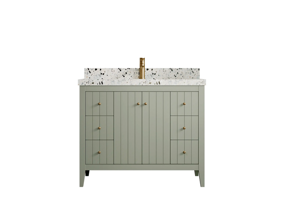 Atlanta 42 in. W x 22 in. D Single Sink Bathroom Vanity - Willow Bath and Vanity