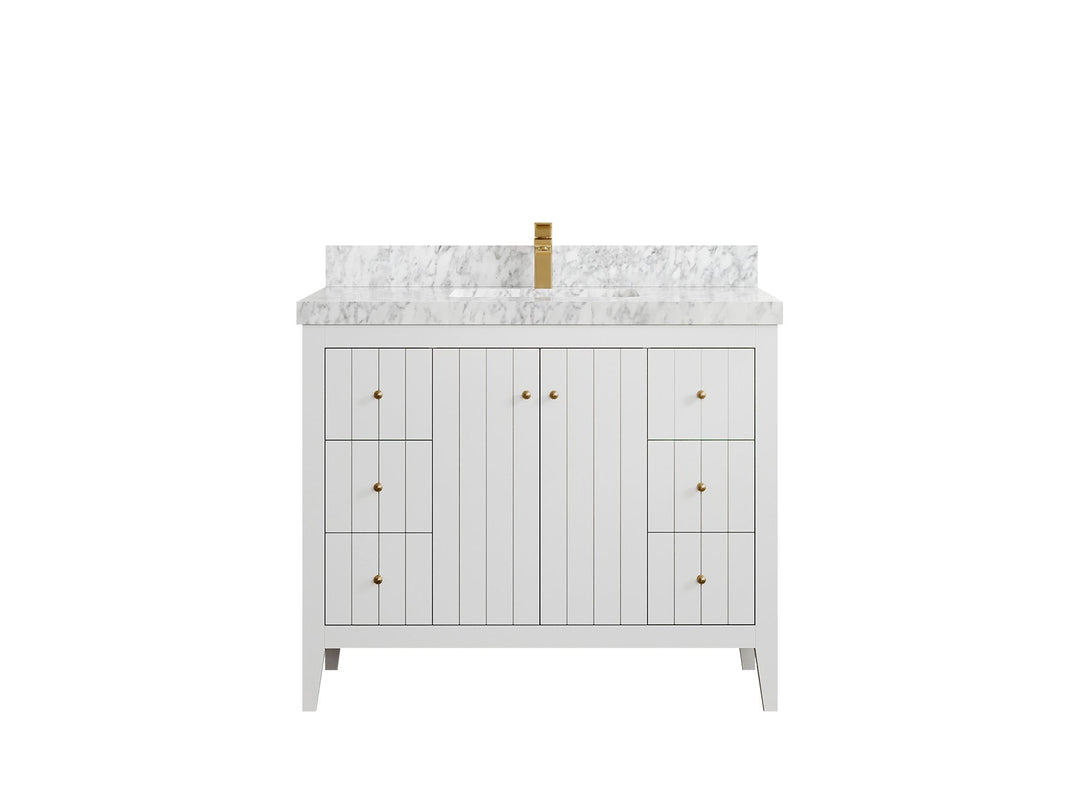 Atlanta 42 in. W x 22 in. D Single Sink Bathroom Vanity - Willow Bath and Vanity