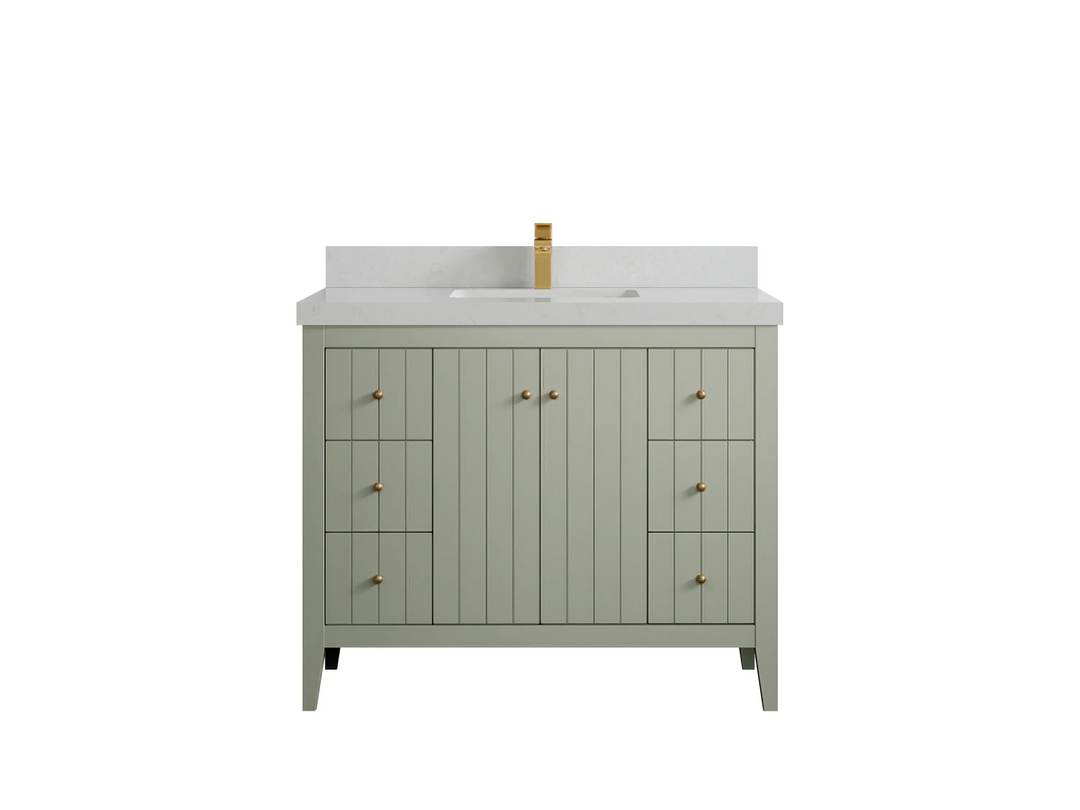 Atlanta 42 in. W x 22 in. D Single Sink Bathroom Vanity - Willow Bath and Vanity