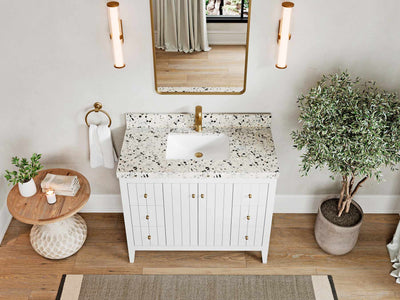 Atlanta 42 in. W x 22 in. D Single Sink Bathroom Vanity - Willow Bath and Vanity