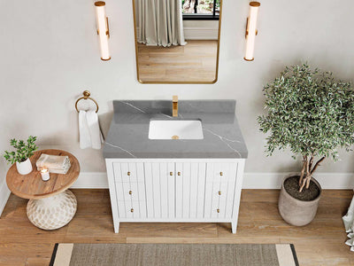 Atlanta 42 in. W x 22 in. D Single Sink Bathroom Vanity - Willow Bath and Vanity