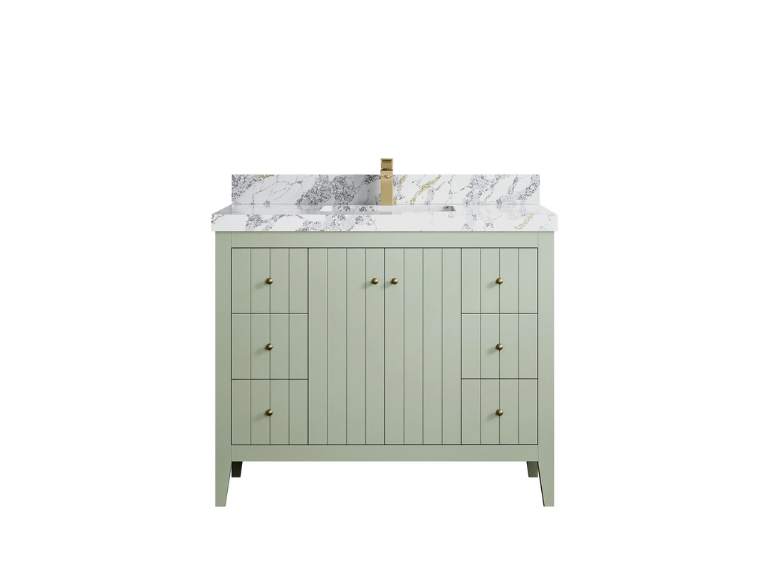 Atlanta 42 in. W x 22 in. D Single Sink Bathroom Vanity - Willow Bath and Vanity