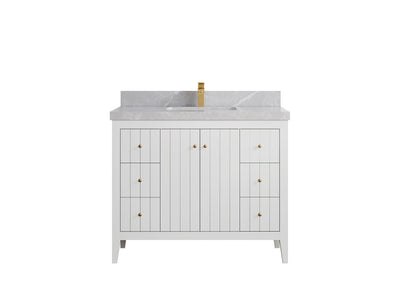 Atlanta 42 in. W x 22 in. D Single Sink Bathroom Vanity - Willow Bath and Vanity