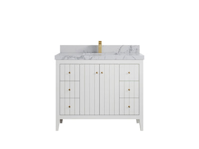 Atlanta 42 in. W x 22 in. D Single Sink Bathroom Vanity - Willow Bath and Vanity
