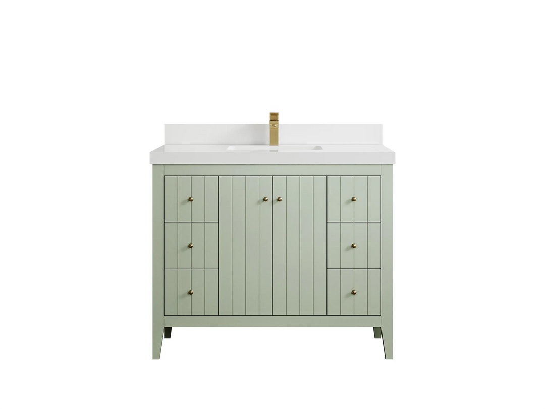 Atlanta 42 in. W x 22 in. D Single Sink Bathroom Vanity - Willow Bath and Vanity