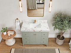 Atlanta 42 in. W x 22 in. D Single Sink Bathroom Vanity - photo 11