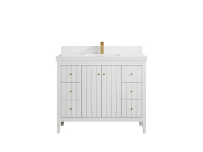 Atlanta 42 in. W x 22 in. D Single Sink Bathroom Vanity - Willow Bath and Vanity