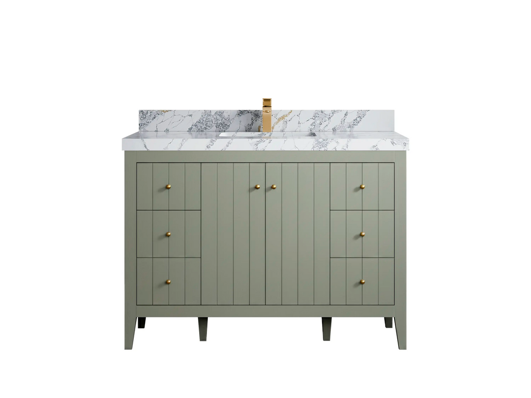 Atlanta 48 in. W x 22 in. D Single Sink Bathroom Vanity - Willow Bath and Vanity