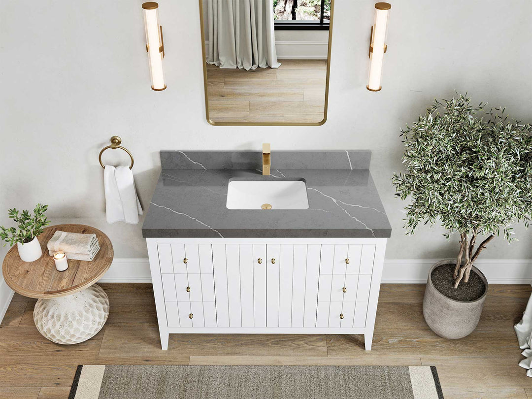 Atlanta 48 in. W x 22 in. D Single Sink Bathroom Vanity - Willow Bath and Vanity