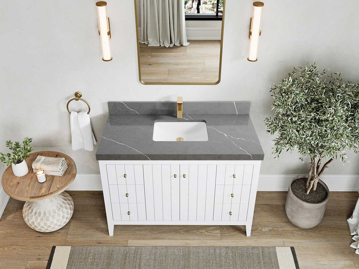Atlanta 48 in. W x 22 in. D Single Sink Bathroom Vanity - photo 42
