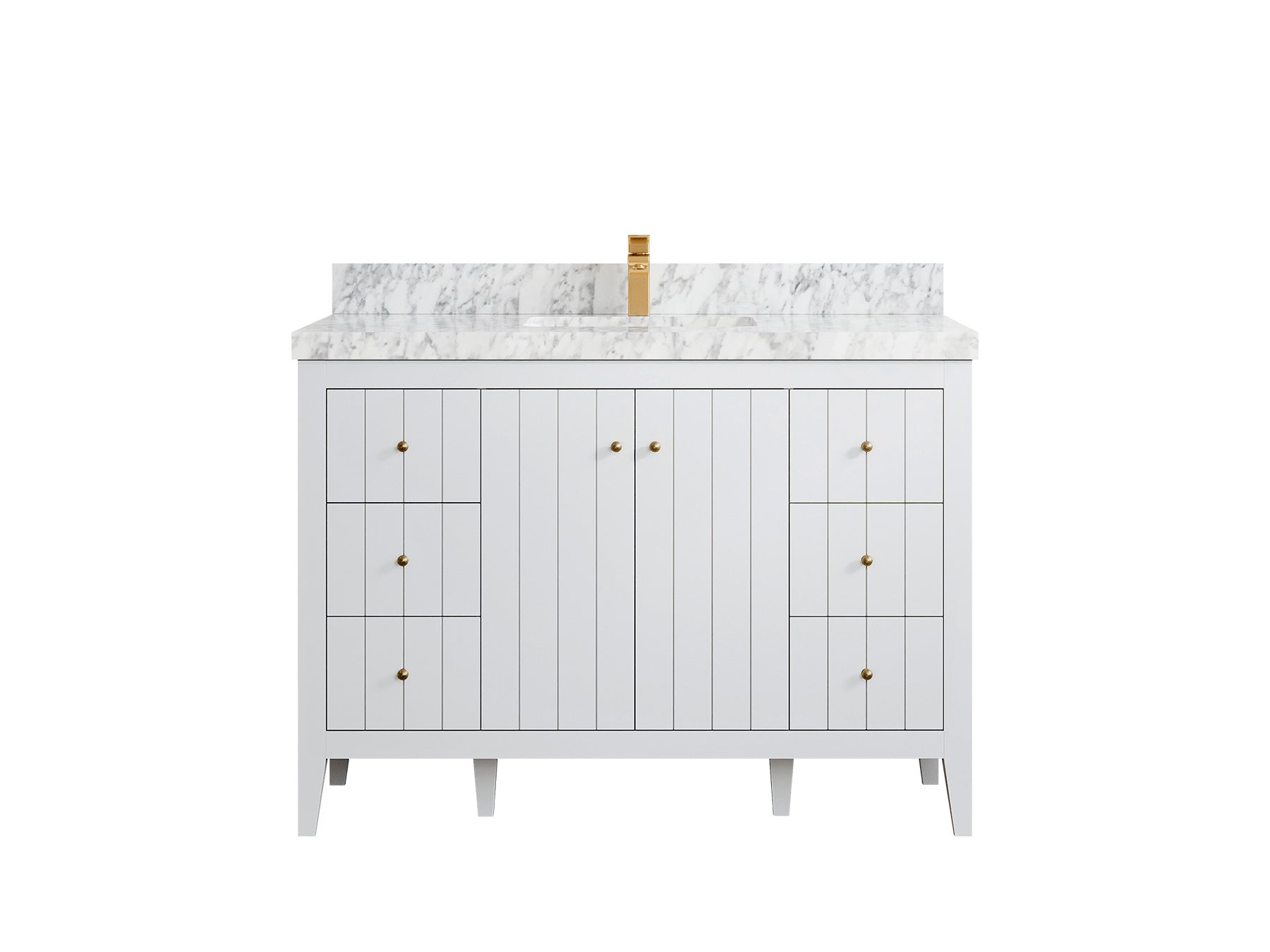 Atlanta 48 in. W x 22 in. D Single Sink Bathroom Vanity - Willow Bath and Vanity