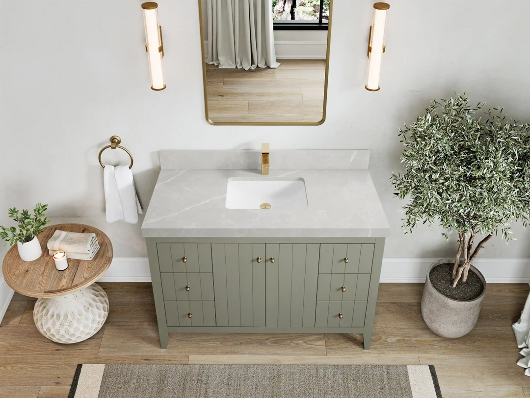 Atlanta 48 in. W x 22 in. D Single Sink Bathroom Vanity - Willow Bath and Vanity