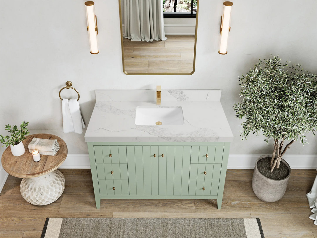 Atlanta 48 in. W x 22 in. D Single Sink Bathroom Vanity - Willow Bath and Vanity