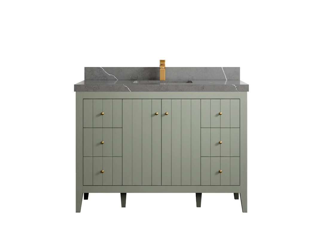 Atlanta 48 in. W x 22 in. D Single Sink Bathroom Vanity - Willow Bath and Vanity