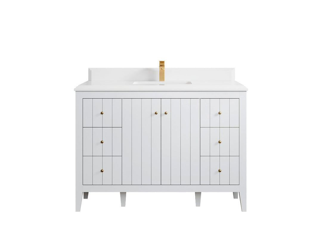 Atlanta 48 in. W x 22 in. D Single Sink Bathroom Vanity - Willow Bath and Vanity