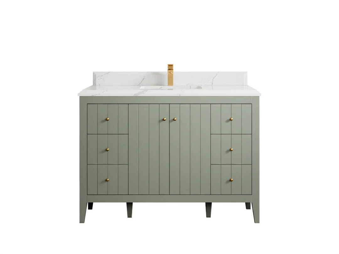 Atlanta 48 in. W x 22 in. D Single Sink Bathroom Vanity - Willow Bath and Vanity