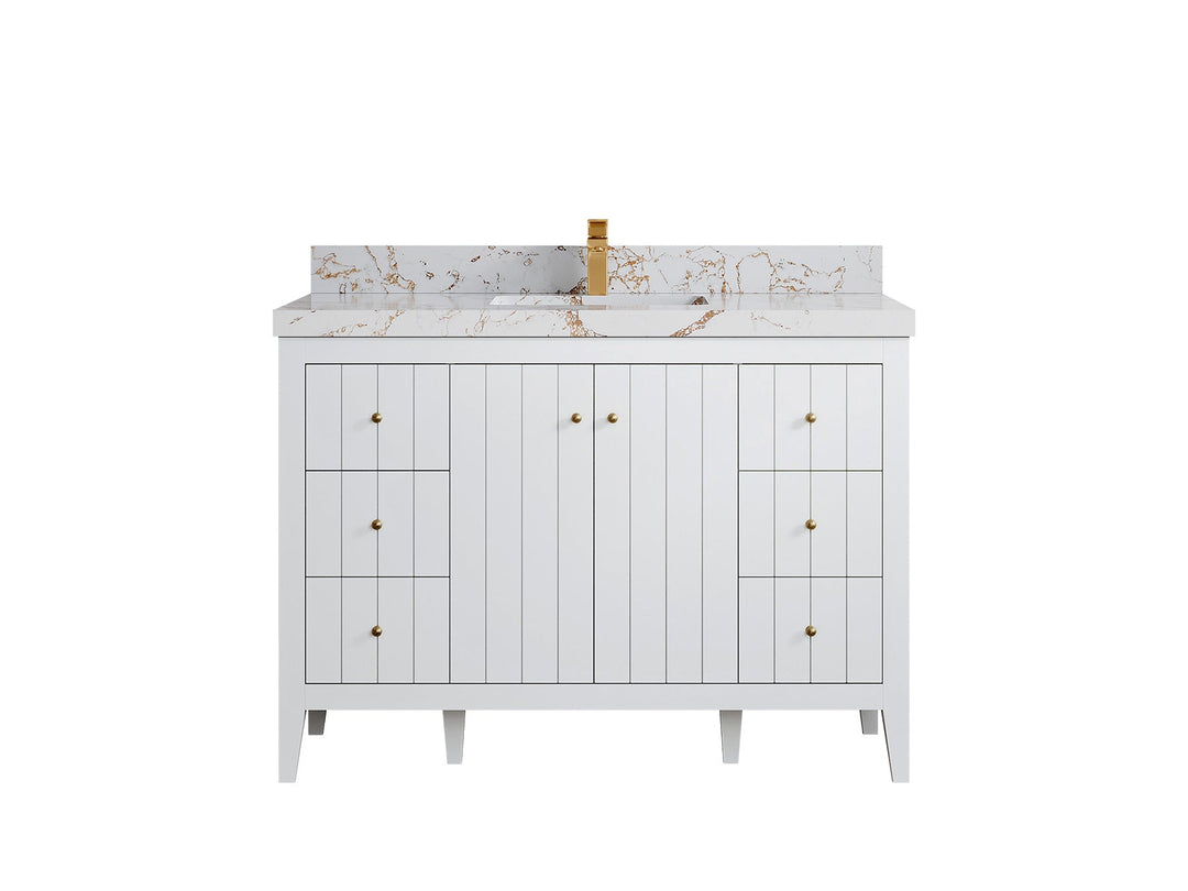 Atlanta 48 in. W x 22 in. D Single Sink Bathroom Vanity - Willow Bath and Vanity
