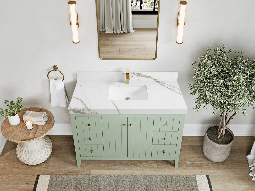 Atlanta 48 in. W x 22 in. D Single Sink Bathroom Vanity - Willow Bath and Vanity