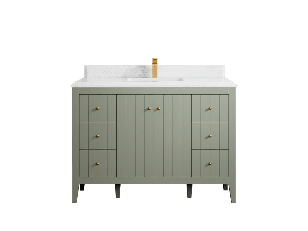 Atlanta 48 in. W x 22 in. D Single Sink Bathroom Vanity - Willow Bath and Vanity