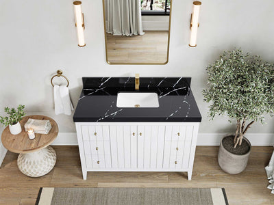 Atlanta 48 in. W x 22 in. D Single Sink Bathroom Vanity - Willow Bath and Vanity