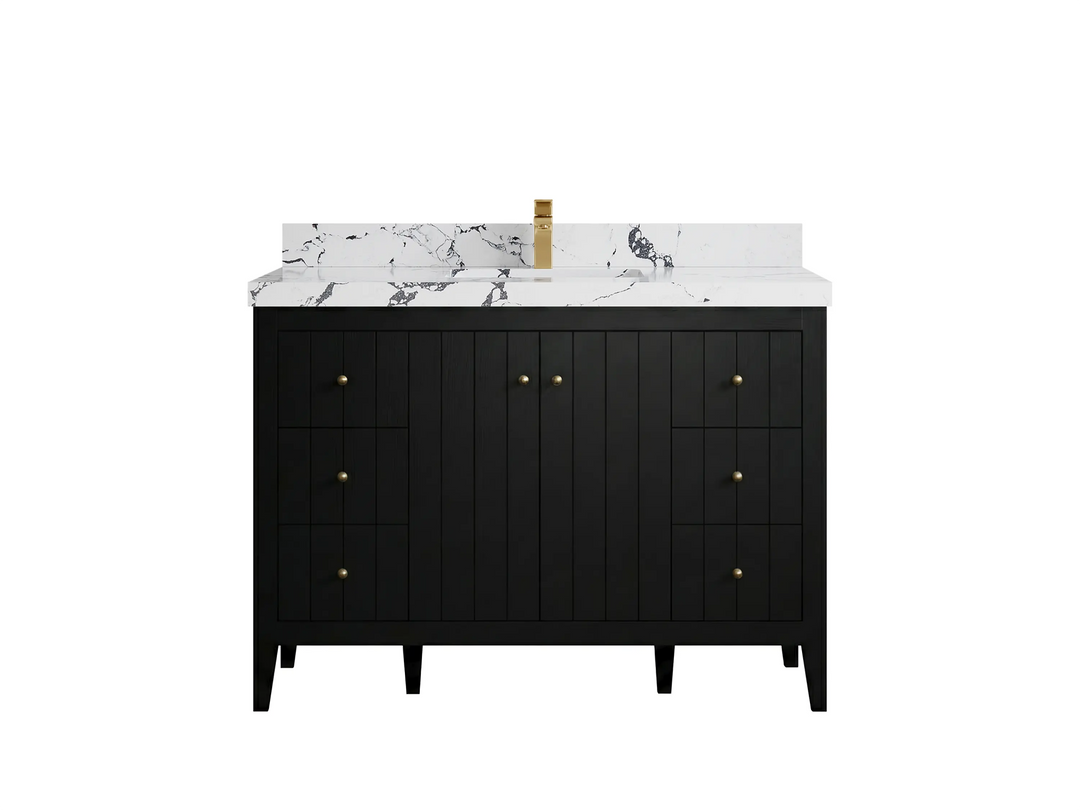 Atlanta 48 in. W x 22 in. D Single Sink Bathroom Vanity - Willow Bath and Vanity
